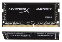 Kingston mälu 64GB DDR4-2666MHz Cl16 SODIMM (KIT OF 2) FURY IMPACT