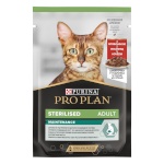 Purina Nestle kassitoit Pro Plan Sterilised Beef and Chicken Multipack, 10x 85g