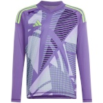 Adidas Teamwear T-särk Bramkarska lastele Tiro 24 Competition Long Sleeve Goalkeeper violetne IN0430 suurus 152cm