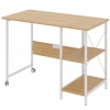 Maclean Loft Folding kirjutuslaud MC-411 valge & Beech