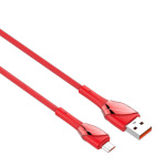 Ldnio laadimiskaabel LDNIO LS662 USB - Micro USB 2m, 30W (punane)