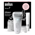 Braun epilaator Silk-épil 7 7-441 Epilator, valge