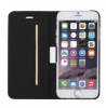 Mozo book-stiilis kott Apple iPhone 6, must