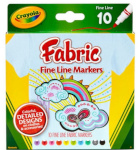 Goliath Markery for textiles Crayola 10 pcs