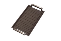 CATA | BBQ grill for induction, 22.8 x 43.2 x 3.8 cm | must