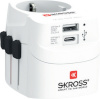 SKROSS reisiadapter PRO Light USB-A & USB-C