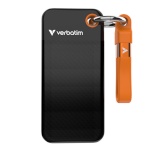 Verbatim kõvaketas Pocket SSD USB 3.2 1TB must/oranž 32193