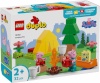 LEGO klotsid 10452 DUPLO Peppa Wutz Campingausflug