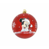 Mickey Mouse Kuuseehe Mickey Mouse Happy smiles 10 Ühikut punane Plastmass (Ø 6 cm)