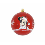 Mickey Mouse Kuuseehe Mickey Mouse Happy smiles 10 Ühikut punane Plastmass (Ø 6 cm)