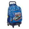 Hot Wheels ratastega koolikott Sonny meresinine 33x45x22cm