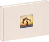 Walther fotoalbum Fun Album 22x16 cm Offwhite, valge