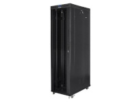 Lanberg serverikapp Standing Rack Cabinet 19 " 47U 800x1200mm, Glass LCD doors (FLAT PACK) must