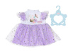 ZAPF nukuriided Baby Annabell Kleid Tutu lila 43cm