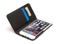 Griffin Wallet Case book-stiilis kaitseümbris Apple iPhone 6 / 6S'ile, must