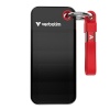 Verbatim kõvaketas Pocket SSD USB 3.2 1TB must/punane 32192