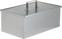 Mustang suitsukast 625834 Smoking Box with Grease Tray, hõbedane