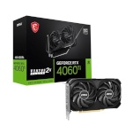 MSI videokaart RTX 4060 Ti VENTUS 2X must E1 OC 8GB GDDR6 128bit