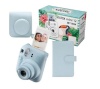 Fujifilm polaroid kaamera Instax Mini 12 Pastel Blue, helesinine BIG BUNDLE (vutlar + album)