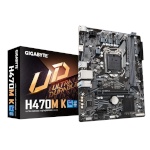 Gigabyte emaplaat H470M K, Intel, LGA1200, DDR4, mATX