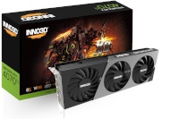 INNO3D videokaart nVidia GeForce RTX 4070 Ti X3 12GB GDDR6X, N407T3-126X-186148N