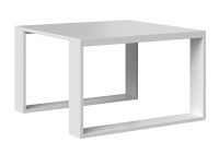 Top E Shop diivanilaud MODERN MINI table 67x67x40cm valge