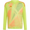 Adidas Teamwear T-särk Bramkarska lastele Tiro 24 Competition Long Sleeve Goalkeeper laimiroheline IU0294 suurus 128cm