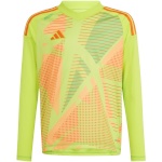 Adidas Teamwear T-särk Bramkarska lastele Tiro 24 Competition Long Sleeve Goalkeeper laimiroheline IU0294 suurus 128cm