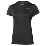 Mizuno treeningsärk Mizuno Impulse Core Tee naistele must - suurus S