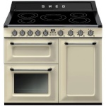 Smeg elektripliit TR103IP2 Victoria, 5 x induktsioon, 3 x elektriahi, aurupuhastus, 100 cm, kreem