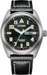 Citizen meeste käekell Garrison Eco-Drive BM8560-29E, 42mm, must/hõbedane