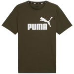 Puma T-särk meestele Essential Logo Tee Oliwkowa 586667 11 suurus S