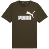 Puma T-särk meestele Essential Logo Tee Oliwkowa 586667 11 suurus M