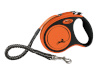 Flexi jalutusrihm Xtreme S, 5m, oranž/must