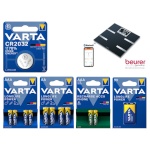 Varta patarei Sales Drive Longlife Power Set incl Beurer Diagnostic Scale