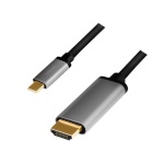 LogiLink videokaabel USB-C to HDMI 4K 60Hz alu 1.8m