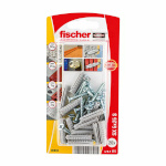 Fischer Seinapistikud ja kruvid Seinapistikud ja kruvid 20 tk, osad 5x25mm