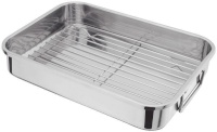 Stellar ahjuvorm H042 Baking Dish with Removable Grid, 39 x 28 x 6cm, hõbedane