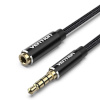Vention audiokaabel Vention TRRS 3.5mm Male to 3.5mm Female Audio Extender 1m Vention BHCBF must