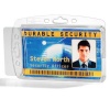 Durable ID kaardi hoidik läbipaistev Plastmass 5.4x8.7cm 10tk