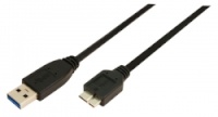 LogiLink Data kaabel USB A / B-Micro 3.0 1m