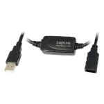 LogiLink USB 2.0 Active repeater kaabel, 10m