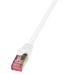 LogiLink Patchcord Cat.6 S/FTP PIMF PrimeLine 0,5m white