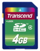 Transcend mälukaart SDHC 4GB Class 4