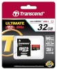 Transcend mälukaart microSDHC 32GB Class 10 UHS-I + adapter