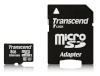 Transcend mälukaart microSDHC 8GB Class 10 UHS-I + adapter