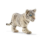 Schleich mängufiguur Tiigrikutsikas, valge