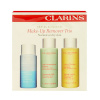 Clarins Make-Up Remover Trio 30ml Instant Eye Make-Up Remover + 50ml Cleansing Milk With Alpine Herbs+ 50ml Toning Lotion With Camomile, naistele