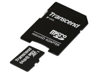 Transcend mälukaart microSDXC 64GB Class 10 UHS1 + Adapter (SD 3.0)