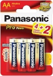 Panasonic patarei LR6PPG/6B (4+2 tk)